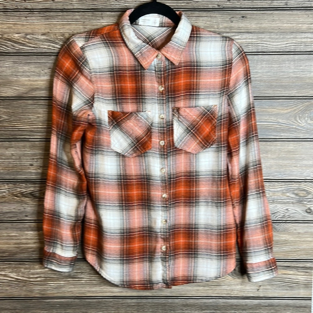 Maurice’s Women’s Plaid Button Down Shirt